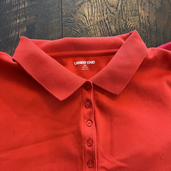 LOT OF 5 LANDS END & LL BEAN POLO AND V NECK WOMENS SHIRTS PLUS SIZE 3X BUNDLE - Picture 5 of 7